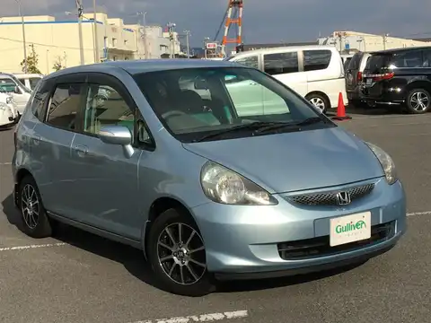 カタログ画像：フィット （FIT） １．３Ｗ 2004年6月 DBA-GD1 1300cc シリウスブルー・メタリック 燃費23.0km / l メイン（その他）