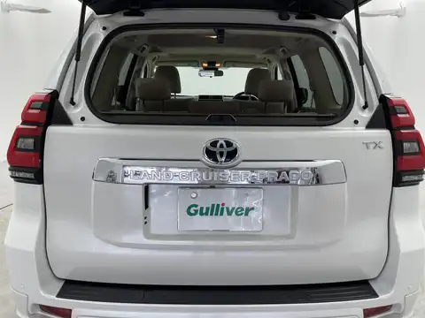 カタログ画像：ランドクルーザープラド （LAND CRUISER PRADO） ＴＸ 2022年8月 3BA-TRJ150W 2700cc ホワイトパールクリスタルシャイン 燃費8.3km / l 外装