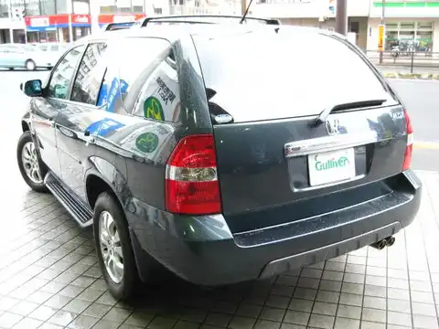 カタログ画像：ＭＤＸ （MDX） エクスクルーシブ 2003年3月 UA-YD1 3500cc セイジブラッシュ・パール 燃費7.8km / l バック