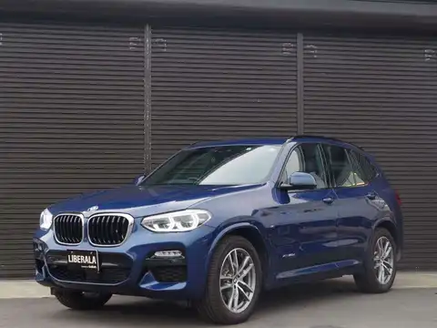 カタログ画像：Ｘ３ （X3） ｘＤｒｉｖｅ ２０ｄ Ｍスポーツ 2019年1月 LDA-TX20 2000cc ファイトニック・ブルー（メタリック・カラー） 燃費17.0km / l フロント