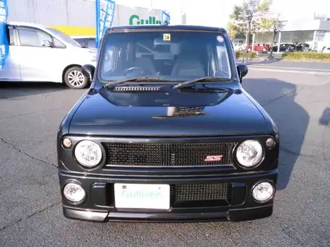 カタログ画像：アルトラパン （ALTO LAPIN） ＳＳ 2007年5月 ABA-HE21S 660cc ブルーイッシュブラックパール３ 燃費18.0km / l フロント