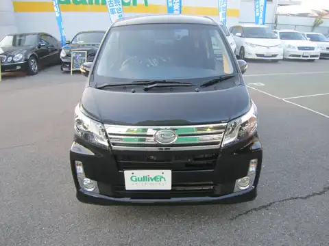 カタログ画像：ムーヴ （MOVE） カスタム Ｘ ＳＡ 2014年4月 DBA-LA110S 660cc ブラックマイカメタリック 燃費26.0km / l フロント