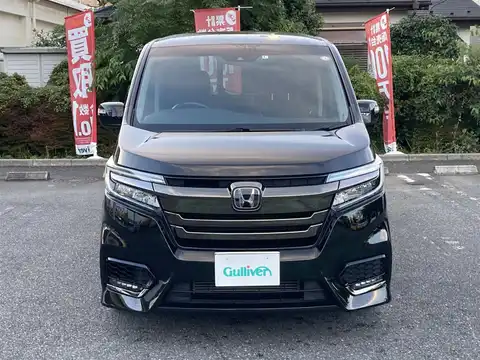 カタログ画像：ステップワゴンスパーダ （STEPWAGON SPADA） スパーダ・クールスピリット ホンダセンシング 2020年1月 6BA-RP3 1500cc プレミアムスパークルブラックパール 燃費13.6km / l フロント