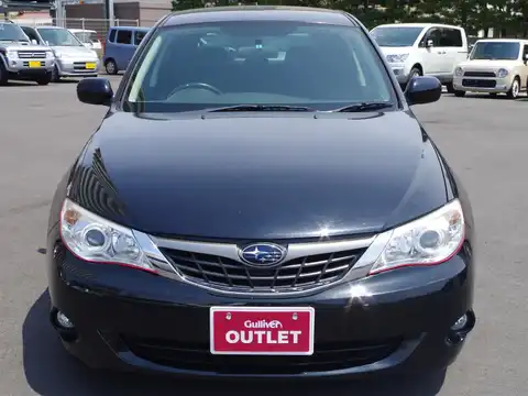 カタログ画像：インプレッサ （IMPREZA） １．５ｉ－Ｌ コンフォートセレクションⅡ 2009年4月 DBA-GH2 1500cc オブシディアンブラック・パール 燃費17.6km / l フロント