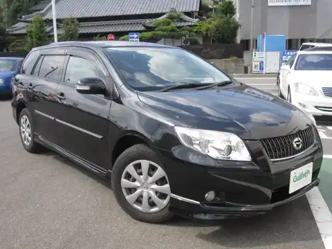 カタログ画像：カローラフィールダー （COROLLA FIELDER） １．８Ｓ エアロツアラー 2006年10月 DBA-ZRE144G 1800cc ブラックマイカ 燃費14.4km / l メイン（その他）