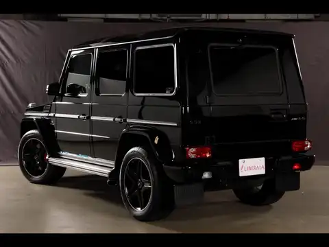 カタログ画像：Ｇクラス （G-CLASS） Ｇ６３ ＡＭＧ 2014年4月 ABA-463272 5500cc オブシディアンブラック（Ｍ）orマグネタイトブラック（Ｍ） バック