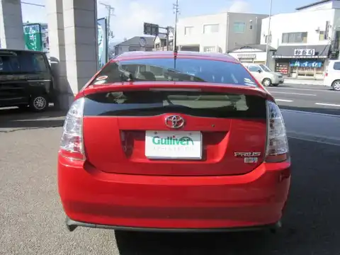 カタログ画像：プリウス （PRIUS） Ｇツーリングセレクション 2008年9月 DAA-NHW20 1500cc レッドマイカメタリック 燃費30.0km / l バック