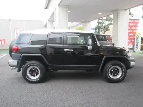 カタログ画像：ＦＪクルーザー （FJ CRUISER） カラーパッケージ 2012年7月 CBA-GSJ15W 4000cc ツートーン ブラック 燃費8.0km / l 外装