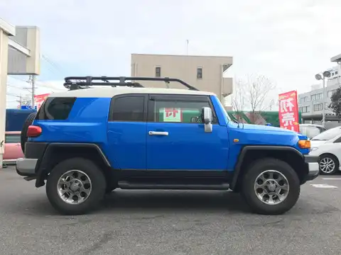 カタログ画像：ＦＪクルーザー （FJ CRUISER） カラーパッケージ 2010年12月 CBA-GSJ15W 4000cc ツートーン ブルー 燃費8.4km / l 外装