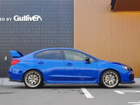 カタログ画像：ＷＲＸ ＳＴＩ （WRX STI） ＥＪ２０ ファイナルエディション 2019年11月 CBA-VAB 2000cc ＷＲブルー・パール 燃費9.4km / l 外装