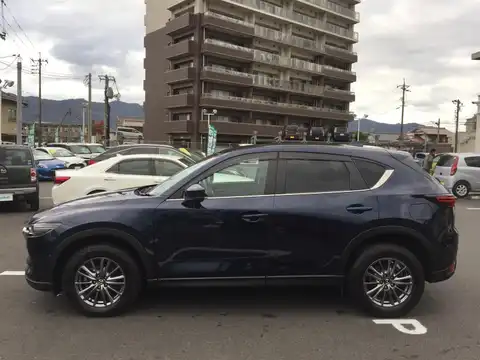 カタログ画像：ＣＸ－５ （CX-5） ＸＤ プロアクティブ 2021年12月 3DA-KF2P 2200cc ディープクリスタルブルーマイカ 燃費16.6km / l 外装