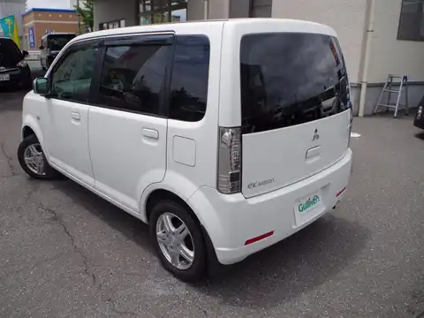 カタログ画像：ｅＫワゴン （EK WAGON） リミテッド 2009年8月 DBA-H82W 660cc ホワイトソリッド バック