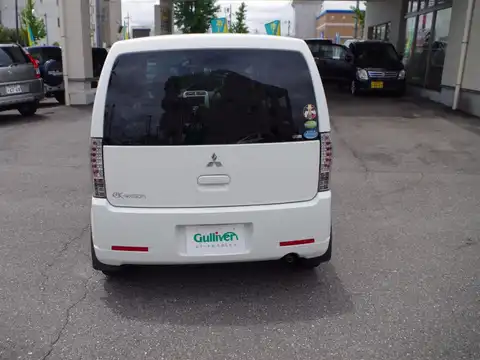 カタログ画像：ｅＫワゴン （EK WAGON） リミテッド 2009年8月 DBA-H82W 660cc ホワイトソリッド バック