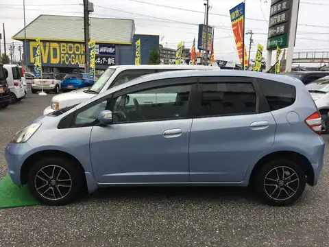 カタログ画像：フィット （FIT） Ｌ スマートスタイルエディション 2009年5月 DBA-GE6 1300cc シャーベットブルー・メタリック 燃費21.5km / l 外装