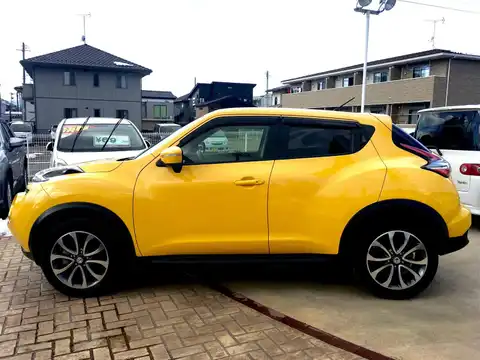 カタログ画像：ジューク （JUKE） １６ＧＴ 2018年5月 CBA-F15 1600cc サンライトイエロー（Ｐ） 燃費14.2km / l 外装