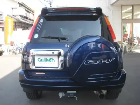 カタログ画像：ＣＲ－Ｖ （CR-V） パフォーマ 2000年5月 GF-RD2 2000cc エターナルブルー・パール 燃費12.0km / l バック