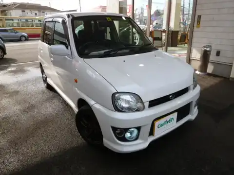 カタログ画像：プレオ （PLEO） ＲＳ 2002年10月 TA-RA1 660cc ピュアホワイト 燃費17.0km / l メイン（その他）