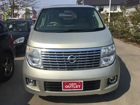 カタログ画像：エルグランド （ELGRAND） ＸＬ 2006年12月 CBA-NE51 3500cc ウォームシルバー（ＴＭ） 燃費8.0km / l フロント