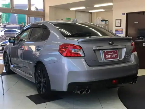 カタログ画像：ＷＲＸ Ｓ４ （WRX S4） ２．０ＧＴ－Ｓアイサイト 2019年6月 DBA-VAG 2000cc アイスシルバー・メタリック 燃費12.4km / l バック