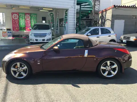 カタログ画像：フェアレディＺ （FAIRLADY Z） ロードスターバージョンＳＴ 2005年9月 CBA-HZ33 3500cc プレミアムミスティックマルーン（ＲＰ） 燃費8.6km / l 外装