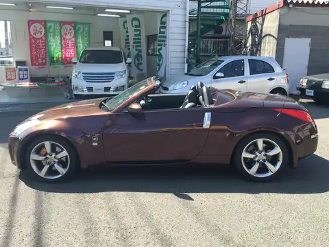 カタログ画像：フェアレディＺ （FAIRLADY Z） ロードスターバージョンＳＴ 2005年9月 CBA-HZ33 3500cc プレミアムミスティックマルーン（ＲＰ） 燃費8.6km / l 外装