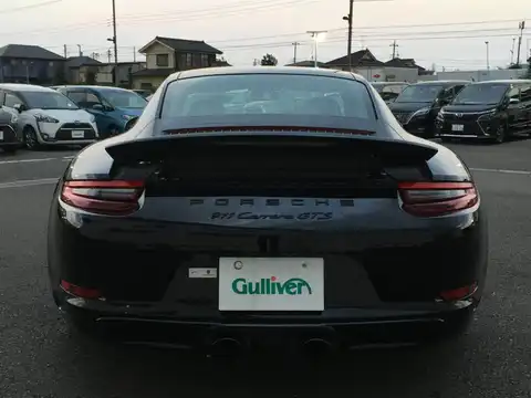 カタログ画像：９１１ （911） ９１１カレラＧＴＳ 2017年6月 ABA-991J1 3000cc ジェットブラックメタリック バック