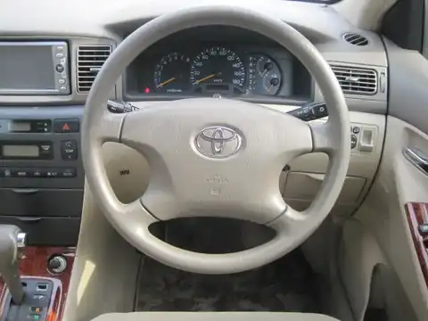 カタログ画像：カローラ （COROLLA） Ｇ 2004年2月 CBA-NZE121 1500cc ホワイトパールクリスタルシャイン 燃費18.0km / l 内装