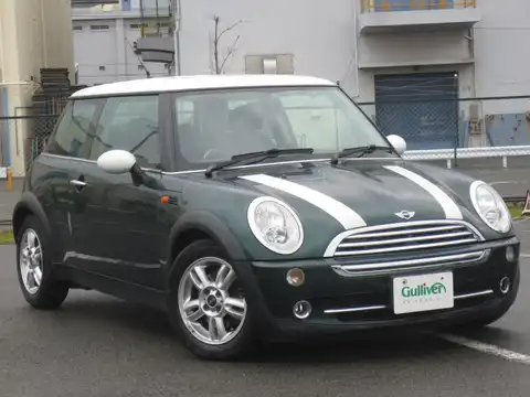 カタログ画像：ＭＩＮＩ （MINI） クーパー 2005年9月 GH-RA16 1600cc ブリティッシュ・レーシング・グリーン（メタリック） 燃費13.4km / l メイン（その他）