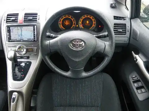 カタログ画像：オーリス （AURIS） １５０Ｘ Ｓパッケージ 2008年12月 DBA-NZE154H 1500cc ダークブルーマイカorダークブルーメタリック 燃費15.4km / l 内装