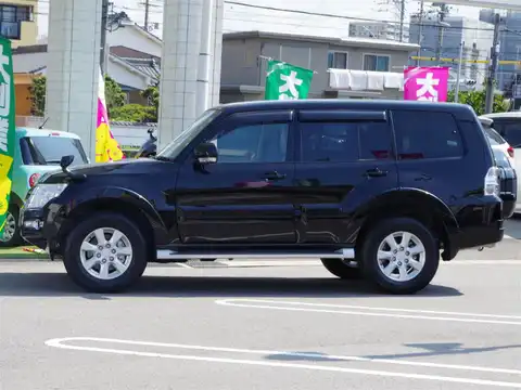 カタログ画像：パジェロ （PAJERO） ロング エクシード 2018年10月 DBA-V93W 3000cc ブラックマイカ 燃費8.0km / l 外装