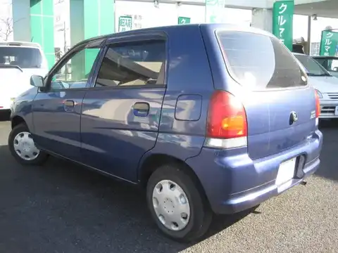 カタログ画像：アルト （ALTO） Ｌｂ 2001年7月 LA-HA23S 660cc サファイアブルーメタリック 燃費19.4km / l バック