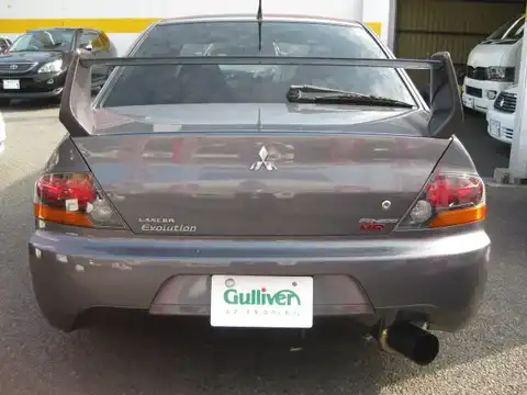 カタログ画像：ランサー （LANCER） ＧＳＲエボリューションⅨ ＭＲ 2006年8月 GH-CT9A 2000cc ミディアムパープリッシュグレーマイカ バック