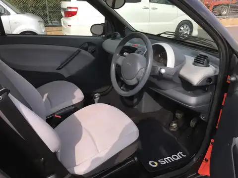 カタログ画像：スマートフォーツーＫ （SMART FORTWO K） リミテッド 2004年11月 GH-450335 600cc ファットレッド 燃費19.0km / l 内装