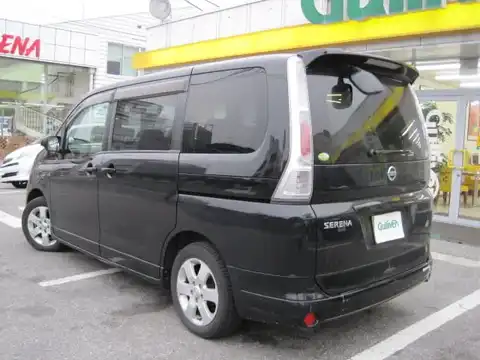 カタログ画像：セレナ （SERENA） ２０ＲＳ 2005年5月 CBA-NC25 2000cc スーパーブラック 燃費11.8km / l バック