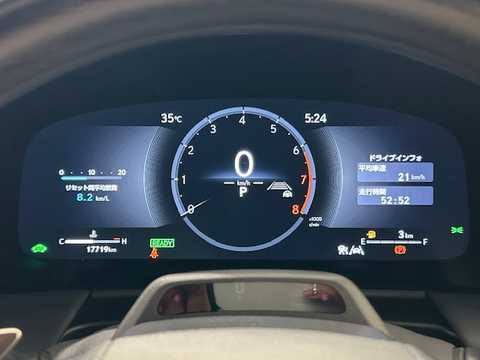 カタログ画像：ＬＭ （LM） ＬＭ５００ｈ バージョンＬ 2025年8月 5AA-TAWH15W 2400cc ソニッククォーツ 燃費13.8km / l 内装