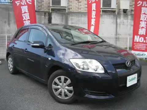 カタログ画像：オーリス （AURIS） １８０Ｇ 2008年12月 DBA-ZRE154H 1800cc ダークブルーマイカorダークブルーメタリック 燃費14.4km / l メイン（その他）