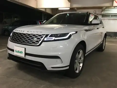 カタログ画像：レンジローバーヴェラール （RANGE ROVER VELAR） ベースグレード ２５０ＰＳ 2017年7月 DBA-LY2XCB 2000cc フジホワイト（ソリッド） 燃費11.6km / l フロント