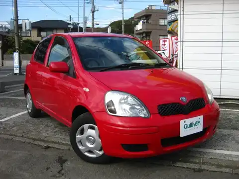 カタログ画像：ヴィッツ （VITZ） ペアスタイル 2004年4月 CBA-SCP10 1000cc スーパーレッドV 燃費19.6km / l メイン（その他）