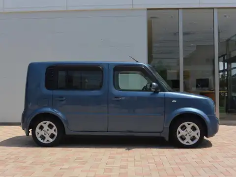 カタログ画像：キューブキュービック （CUBE CUBIC） １５Ｍ 2005年5月 DBA-YGZ11 1500cc マローブルー（ＴＰＭ） 燃費17.8km / l 外装