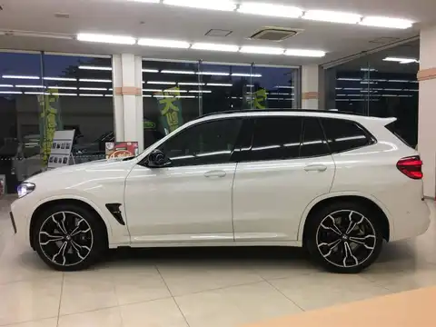 カタログ画像：Ｘ３ Ｍ （X3 M） コンペティション 2019年6月 3BA-TS30 3000cc アルピン・ホワイトⅢ（ソリッド・カラー） 燃費9.1km / l 外装