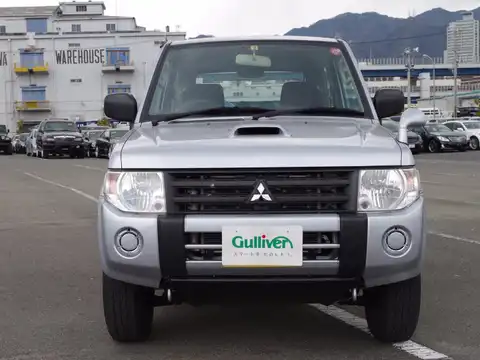 カタログ画像：パジェロミニ （PAJERO MINI） ＺＲ 2010年8月 ABA-H58A 660cc クールシルバーメタリック フロント