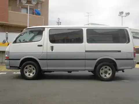 カタログ画像：ハイエースバン （HIACE VAN） スーパーＧＬ－Ｅ 2004年4月 TC-TRH112V 2000cc アクアシルバートーニング 燃費9.5km / l 外装