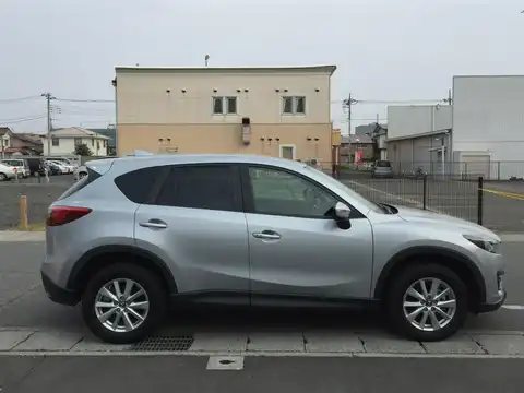 カタログ画像：ＣＸ－５ （CX-5） ＸＤ プロアクティブ 2015年1月 LDA-KE2FW 2200cc ソニックシルバーメタリック 燃費18.4km / l 外装