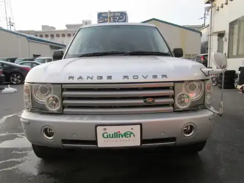 カタログ画像：レンジローバー （RANGE ROVER） ヴォーグ 2004年4月 GH-LM44 4400cc ザンベジ・シルバー（メタリック） 燃費5.7km / l 外装