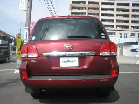 カタログ画像：ランドクルーザー （LAND CRUISER） ＡＸ Ｇセレクション 2009年5月 CBA-URJ202W 4600cc ダークレッドマイカメタリック 燃費6.9km / l バック