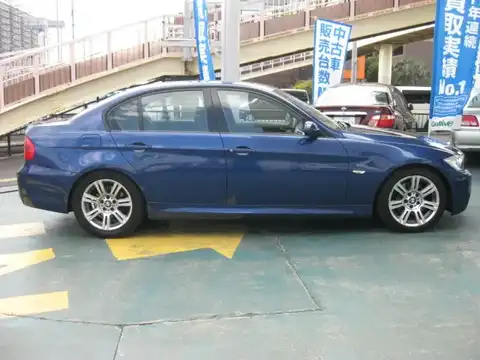 カタログ画像：３シリーズ （3 SERIES） ３２３ｉ 2007年5月 ABA-VB23 2500cc モナコ・ブルー（メタリック・カラー） 燃費9.9km / l 外装