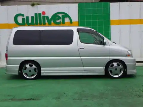 カタログ画像：グランビア （GRANVIA） Ｇ Ｊセレクション 1999年8月 GF-VCH16W 3400cc シルバーメタリック 燃費7.5km / l 外装