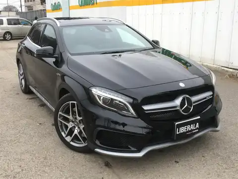 カタログ画像：ＧＬＡクラス （GLA-CLASS） ＧＬＡ４５ ＡＭＧ ４マチック 2014年5月 CBA-156952 2000cc コスモスブラック（Ｍ） 燃費13.2km / l メイン（その他）