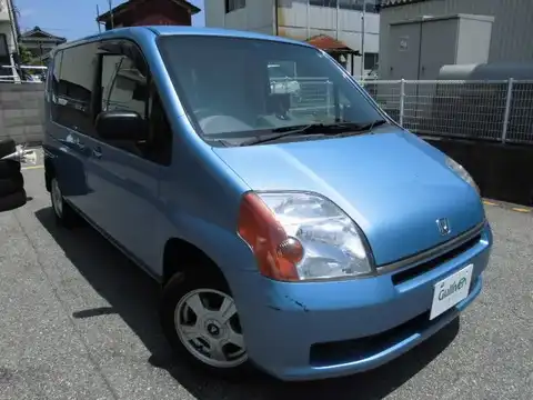 カタログ画像：モビリオ （MOBILIO） Ａ 2002年12月 LA-GB1 1500cc アクアブリーズオパールメタリック 燃費18.2km / l メイン（その他）