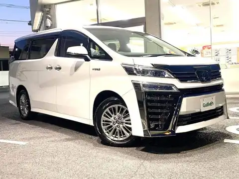 カタログ画像：ヴェルファイアハイブリッド （VELLFIRE HYBRID） ハイブリッドＺ 2019年10月 DAA-AYH30W 2500cc ホワイトパールクリスタルシャイン 燃費18.4km / l メイン（その他）